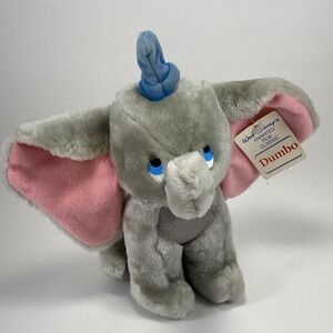 Vintage Dumbo Plush Disneyland Walt Disney World 12" Stuffed Toy